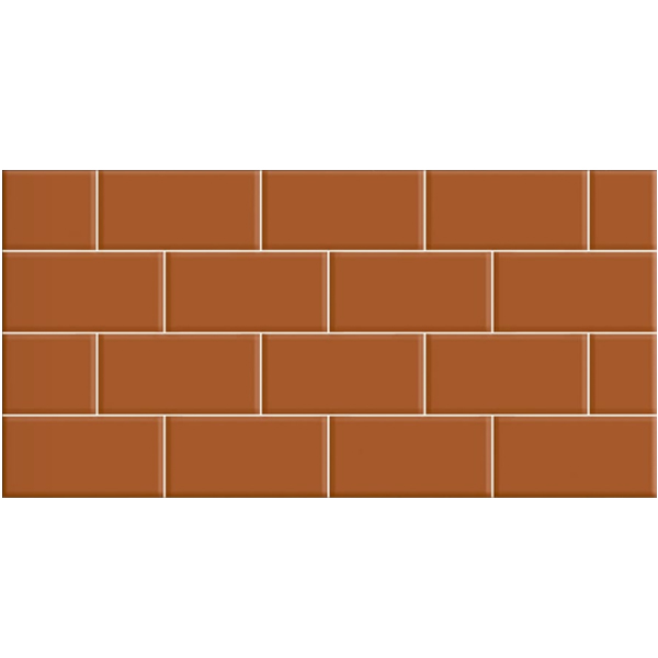 UNO Interlaken Terracotta 25x50